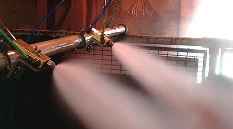 Digital-003 Spraying in process
